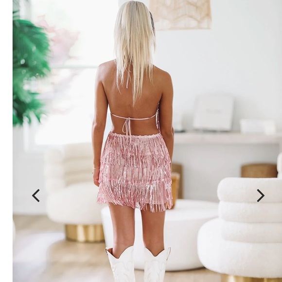 FRINGE SEQUINS TWO PIECE SET - Hazel and Olive - Picture 2 of 2